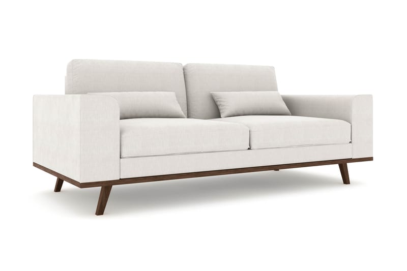 Copenhagen 2-pers Sofa - Hørbeige - 2 personers sofa