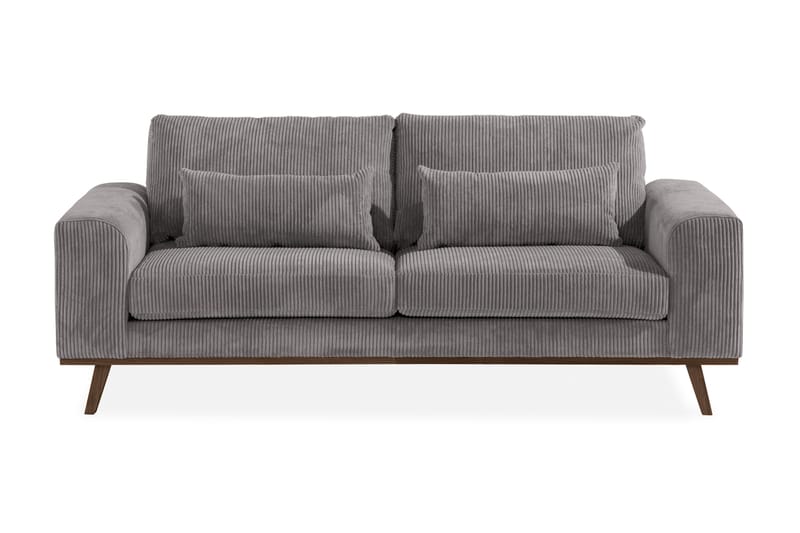 Copenhagen 2-personers Manchestersofa - Mørkegrå - Møbler - Sofaer - 2 personers sofa