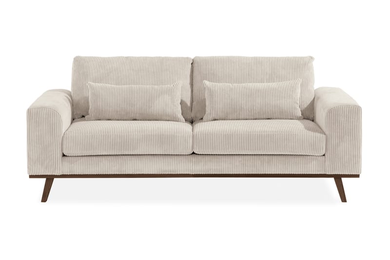 Copenhagen 2-personers Manchestersofa - Beige - Møbler - Sofaer - 2 personers sofa