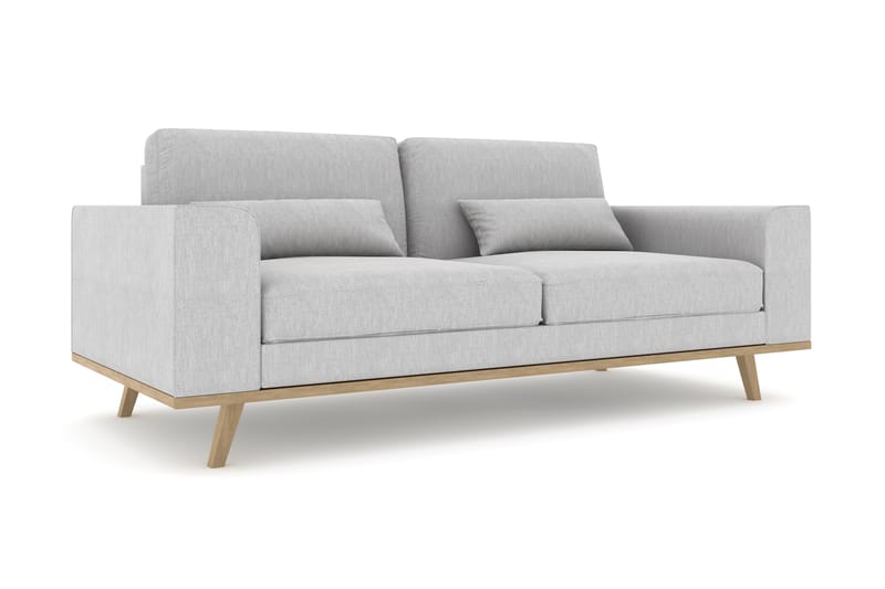 Copenhagen 2-personers Stofsofa - Grå - Møbler - Sofaer - 2 personers sofa