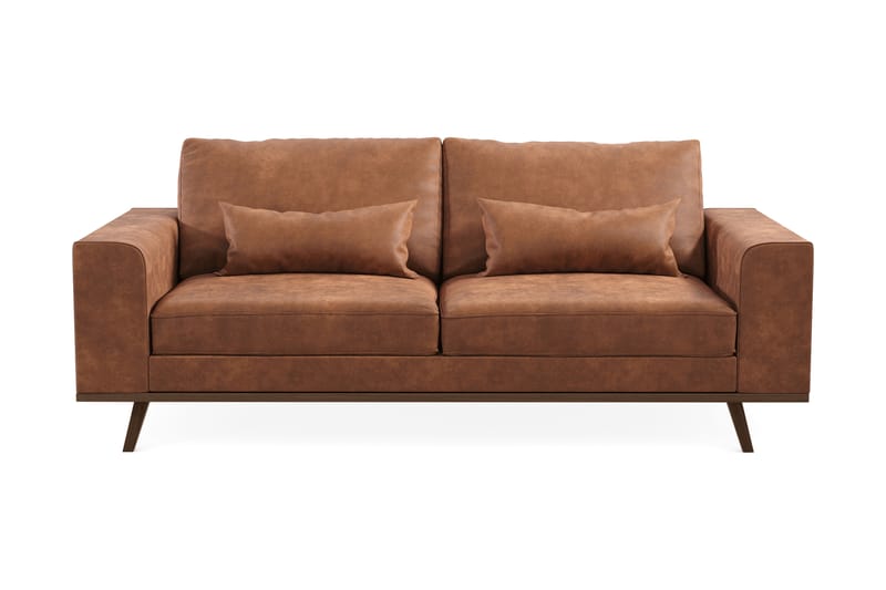 Copenhagen 2-pers Sofa - Brun - 2 personers sofa