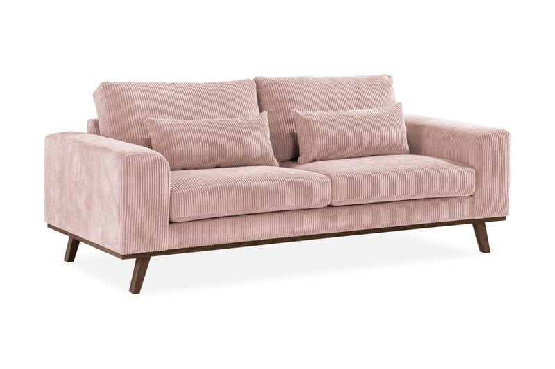 Copenhagen 2-pers Sofa - Lyserød - 2 personers sofa