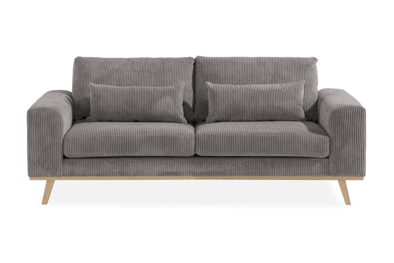 Copenhagen 2-personers Manchestersofa - Mørkegrå - Møbler - Sofaer - 2 personers sofa