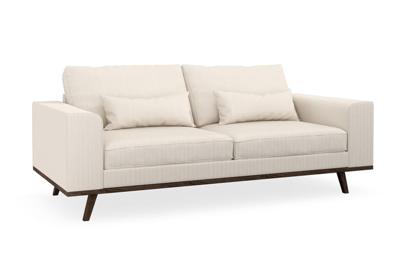 Copenhagen 2-personers Manchestersofa - Beige - Møbler - Sofaer - 2 personers sofa