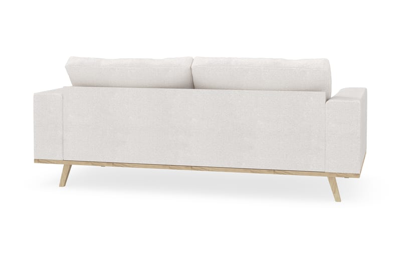 Copenhagen 2-personers Sofa i Bouclé - Hvid - Møbler - Sofaer - 2 personers sofa