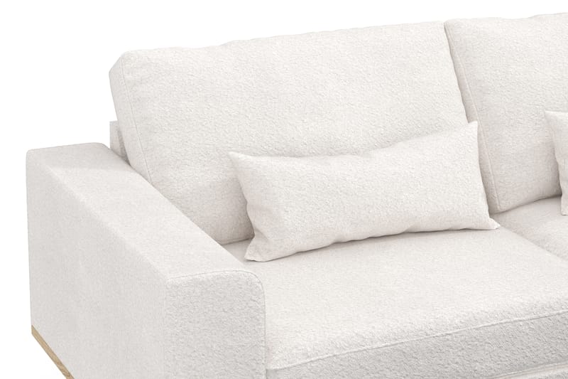 Copenhagen 2-personers Sofa i Bouclé - Hvid - Møbler - Sofaer - 2 personers sofa