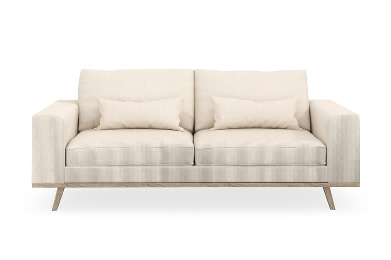 Copenhagen 2-personers Manchestersofa - Beige - Møbler - Sofaer - 2 personers sofa