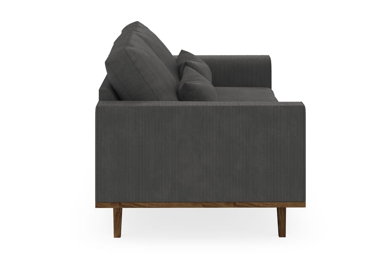 Copenhagen 2-personers Manchestersofa - Mørkegrå - Møbler - Sofaer - 2 personers sofa