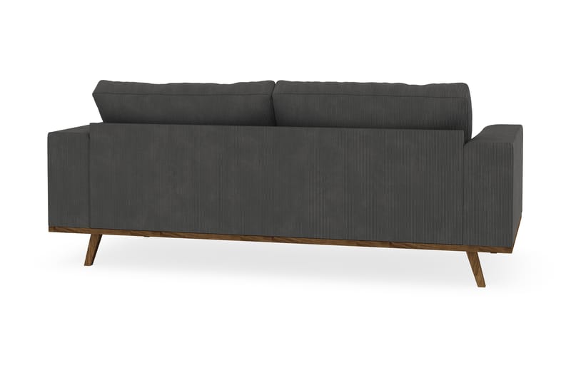 Copenhagen 2-personers Manchestersofa - Mørkegrå - Møbler - Sofaer - 2 personers sofa