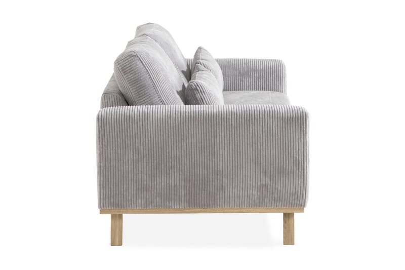 Copenhagen 2-personers Manchestersofa - Lysegrå - Møbler - Sofaer - 2 personers sofa