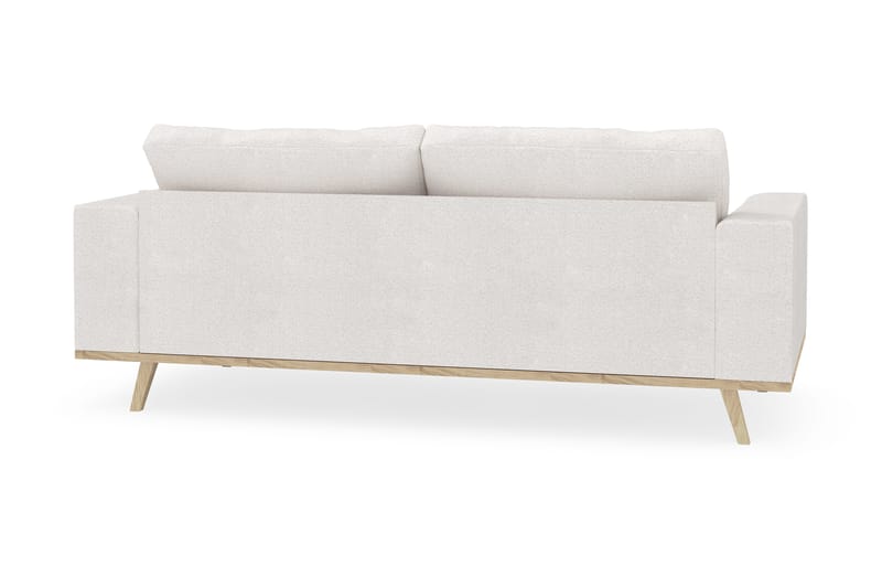 Copenhagen 2-personers Sofa i Bouclé - Hvid - Møbler - Sofaer - 2 personers sofa