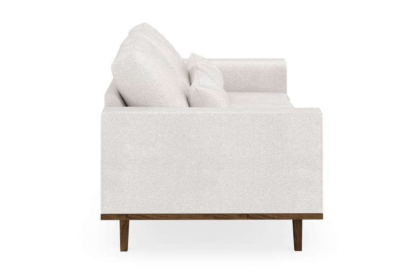 Copenhagen 2-personers Sofa i Bouclé - Hvid - Møbler - Sofaer - 2 personers sofa