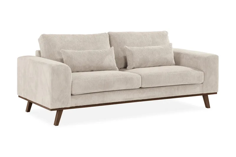 Copenhagen 2-personers Manchestersofa - Beige - Møbler - Sofaer - 2 personers sofa
