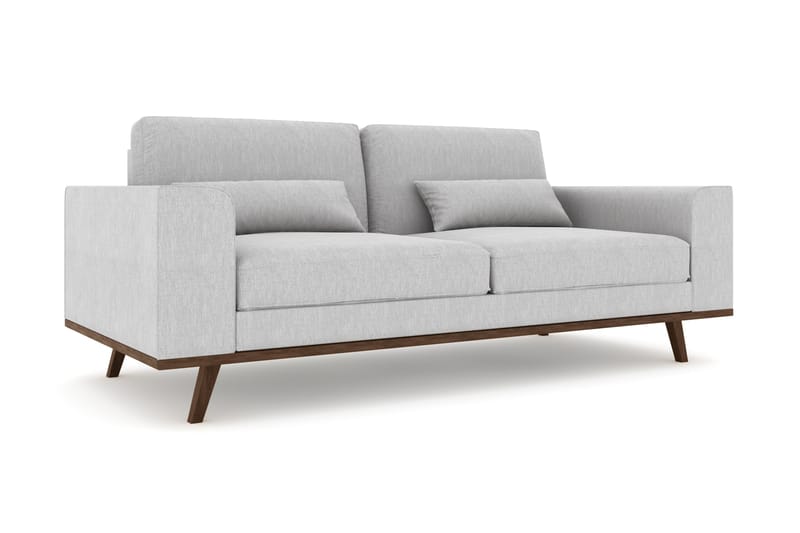 Copenhagen 2-personers Stofsofa - Grå - Møbler - Sofaer - 2 personers sofa