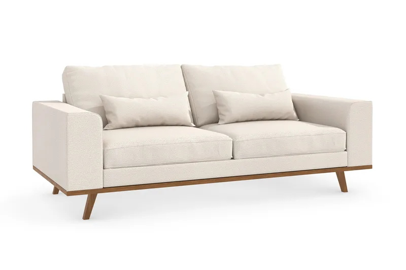 Copenhagen 2-personers Stofsofa - Beige - Møbler - Sofaer - 2 personers sofa