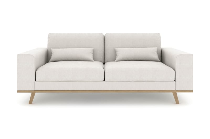 Copenhagen 2-personers Stofsofa - Lysegrå - Møbler - Sofaer - 2 personers sofa