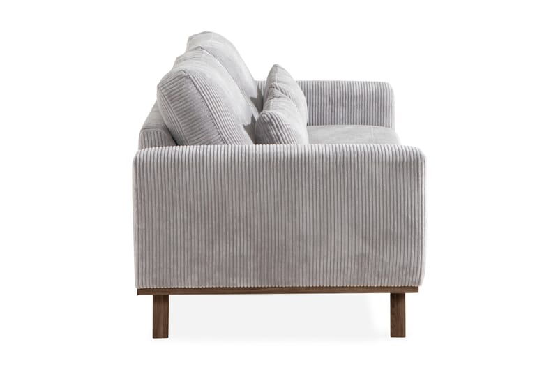 Copenhagen 2-personers Manchestersofa - Lysegrå - Møbler - Sofaer - 2 personers sofa