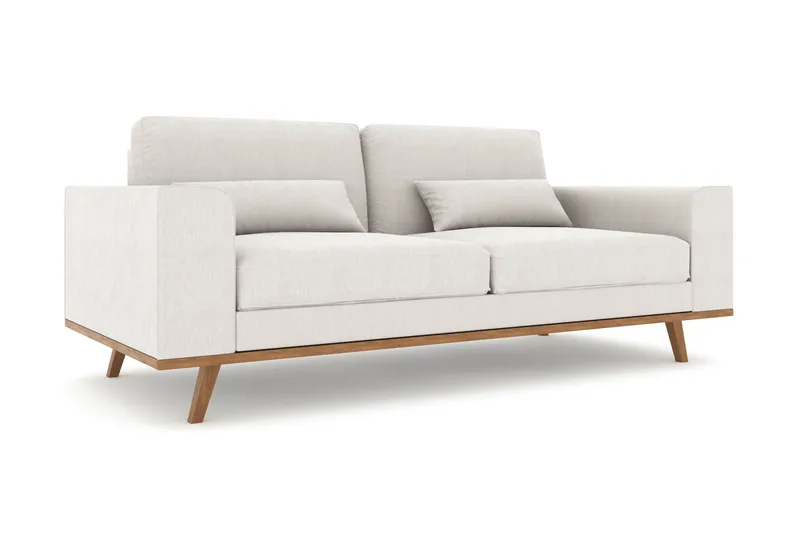 Copenhagen 2-personers Stofsofa - Beige - Møbler - Sofaer - 2 personers sofa