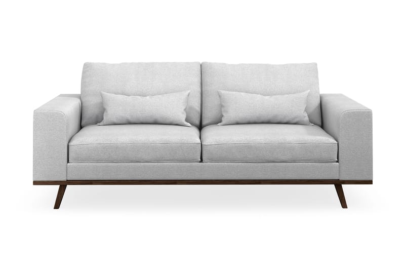 Copenhagen 2-personers Stofsofa - Lysegrå - Møbler - Sofaer - 2 personers sofa