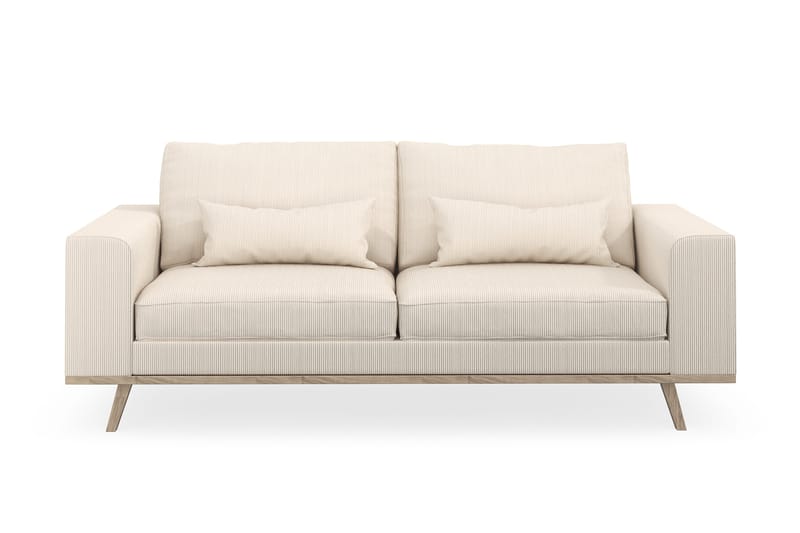 Copenhagen 2-personers Manchestersofa - Beige - Møbler - Sofaer - 2 personers sofa