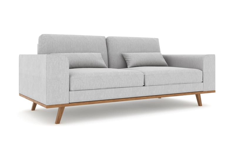 Copenhagen 2-pers Sofa - Hørgrå - Møbler - Sofaer - 2 personers sofa