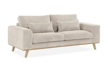 Copenhagen 2-personers Manchestersofa - Beige - Møbler - Sofaer - 2 personers sofa