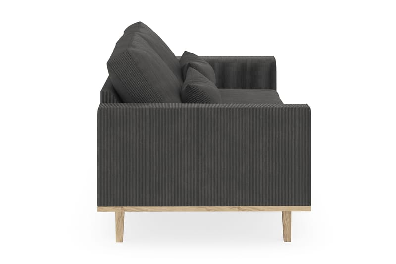 Copenhagen 2-personers Manchestersofa - Mørkegrå - Møbler - Sofaer - 2 personers sofa