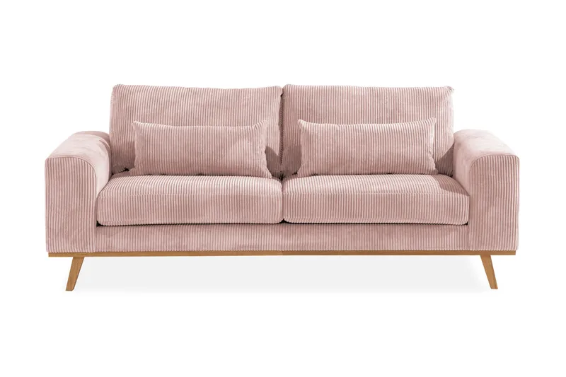 Copenhagen 2-personers Manchestersofa - Rosa - Møbler - Sofaer - 2 personers sofa
