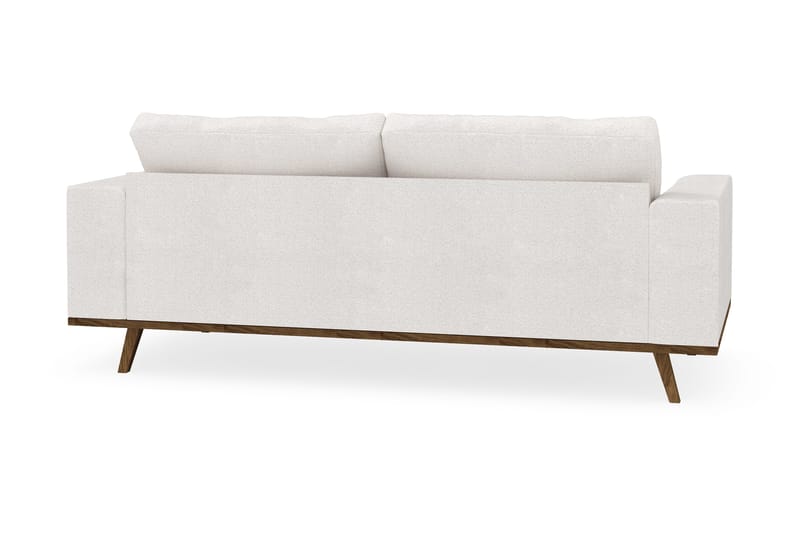 Copenhagen 2-personers Sofa i Bouclé - Hvid - Møbler - Sofaer - 2 personers sofa