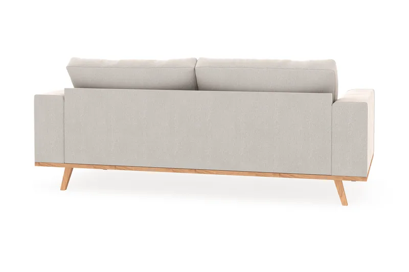 Copenhagen 2-personers Fløjlssofa - Cremehvid - Møbler - Sofaer - 2 personers sofa