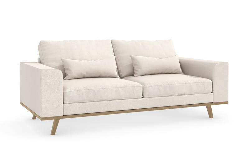 Copenhagen 2-personers Stofsofa - Beige - Møbler - Sofaer - 2 personers sofa
