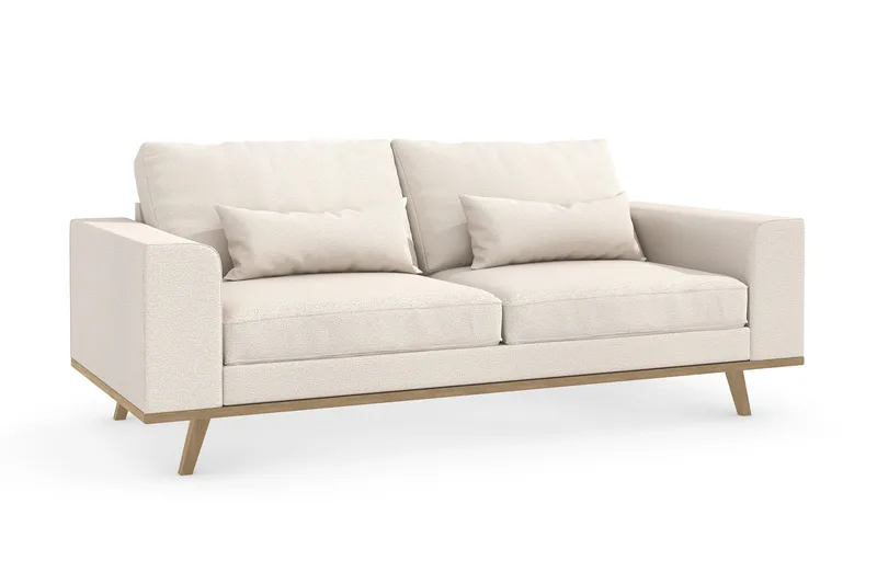 Copenhagen 2-personers Stofsofa - Beige - Møbler - Sofaer - 2 personers sofa