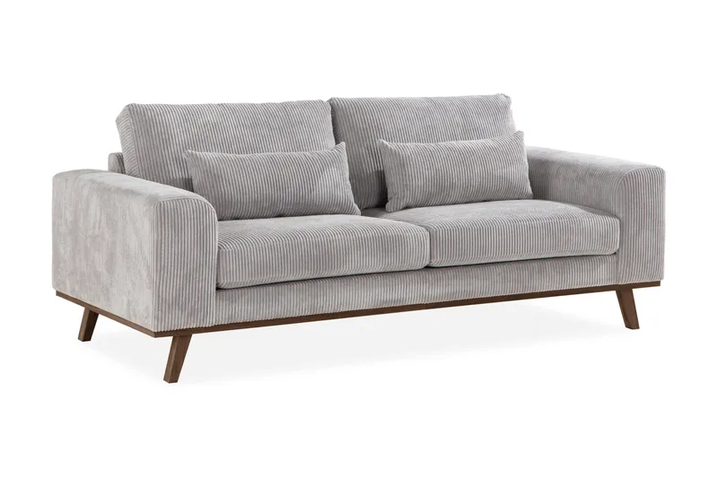 Copenhagen 2-personers Manchestersofa - Lysegrå - Møbler - Sofaer - 2 personers sofa