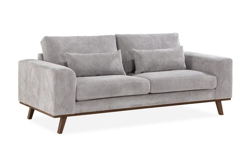 Copenhagen 2-personers Manchestersofa - Lysegrå - Møbler - Sofaer - 2 personers sofa