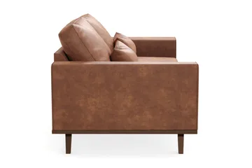 Copenhagen 2-personers Sofa i Kunstlæder - Brun - Møbler - Sofaer - 2 personers sofa