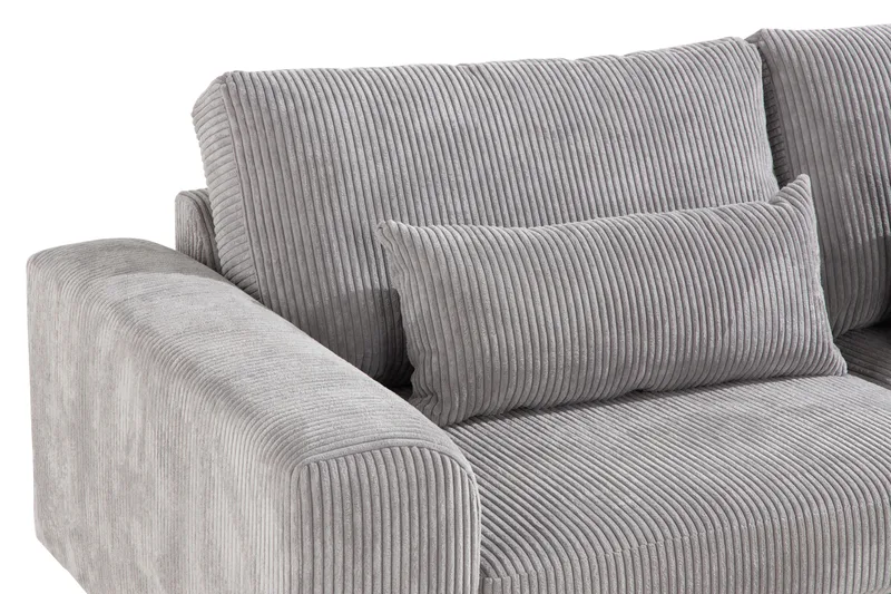 Copenhagen 2-personers Manchestersofa - Lysegrå - Møbler - Sofaer - 2 personers sofa