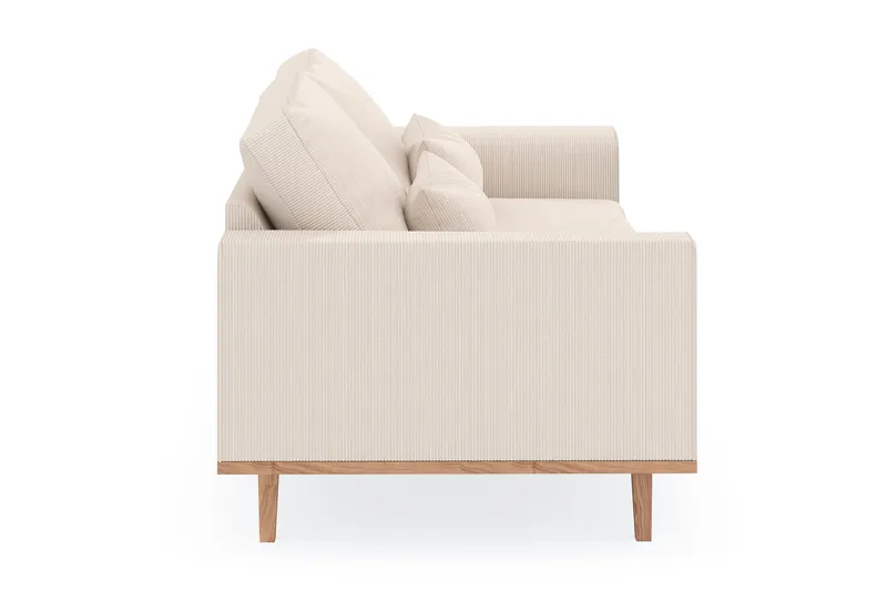 Copenhagen 2-personers Manchestersofa - Beige - Møbler - Sofaer - 2 personers sofa
