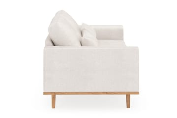Copenhagen 2-personers Sofa i Bouclé - Hvid - Møbler - Sofaer - 2 personers sofa