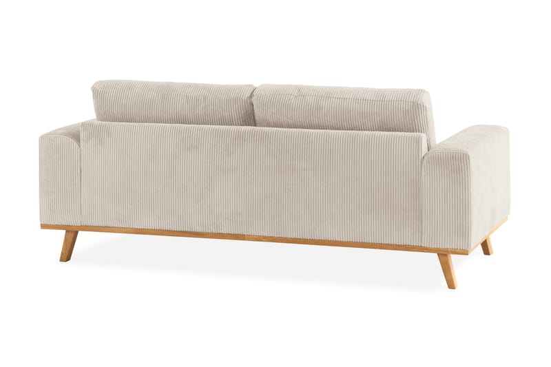Copenhagen 2-personers Manchestersofa - Beige - Møbler - Sofaer - 2 personers sofa