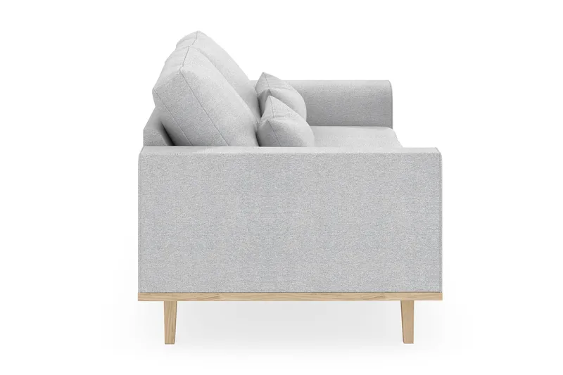 Copenhagen 2-personers Stofsofa - Lysegrå - Møbler - Sofaer - 2 personers sofa