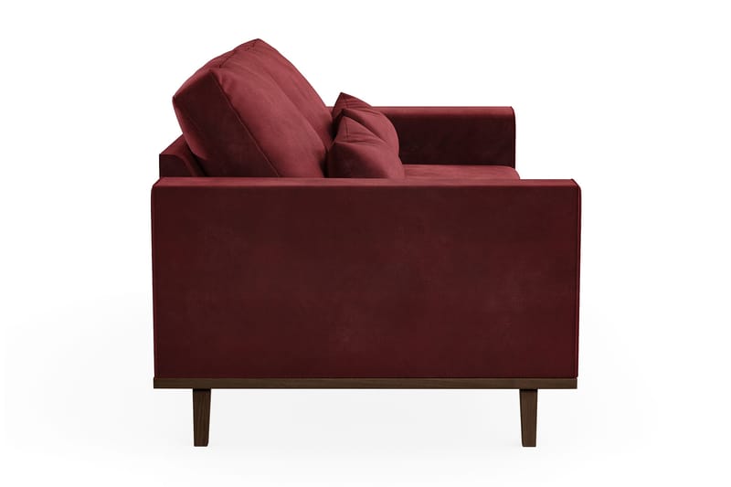 Copenhagen 2-personers Fløjlssofa - Lilla - Møbler - Sofaer - 2 personers sofa