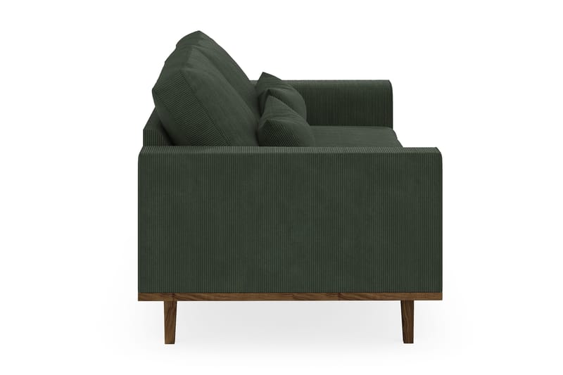 Copenhagen 2-personers Manchestersofa - Mørkegrøn - Møbler - Sofaer - 2 personers sofa