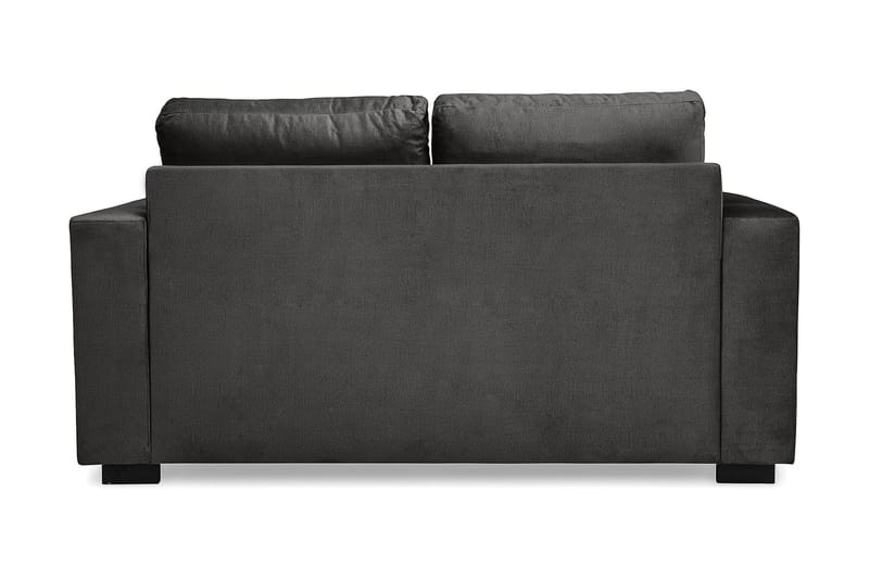 Crazy 2-personers Fløjlssofa - Mørkegrå - Møbler - Sofaer - 2 personers sofa