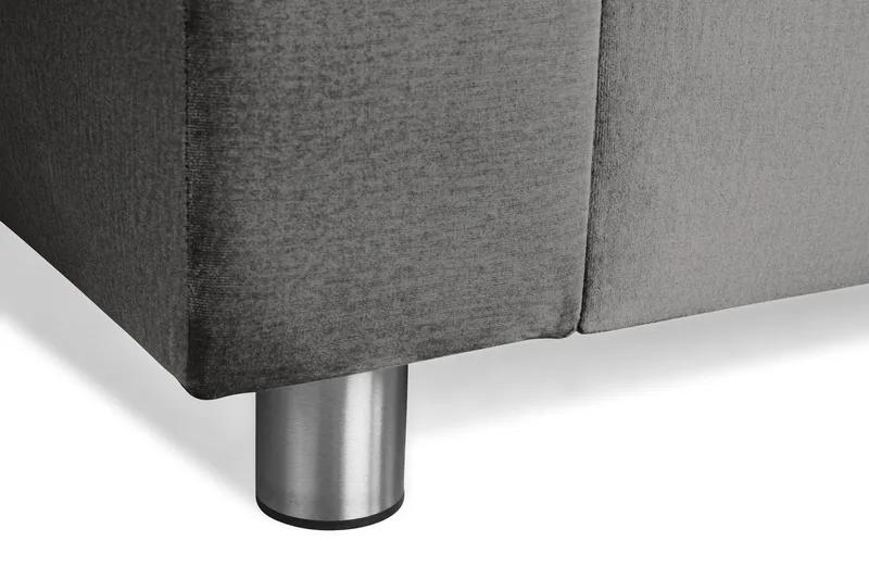 Crazy 2-personers Fløjlssofa - Mørkegrå - Møbler - Sofaer - 2 personers sofa