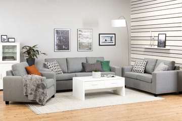 Crazy 2-personers Stofsofa - Grå - Møbler - Sofaer - 2 personers sofa