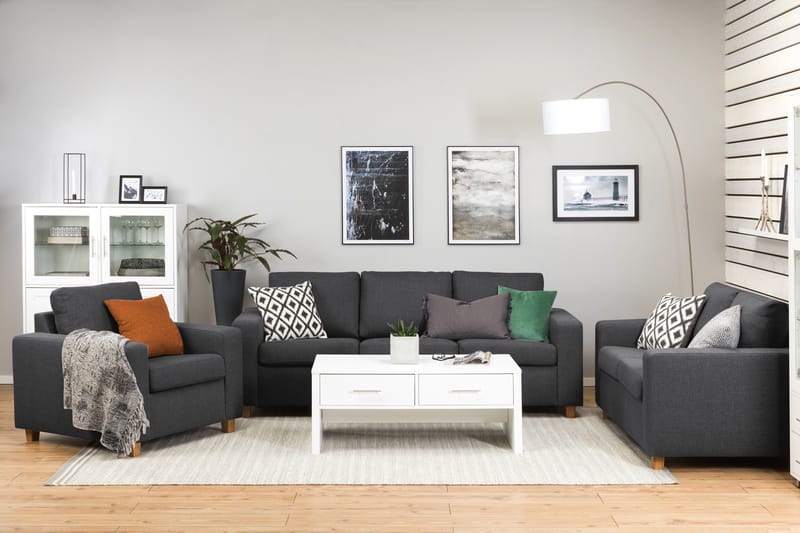 Crazy 2-Pers. Sofa - Mørkegrå - Møbler - Sofaer - 2 personers sofa