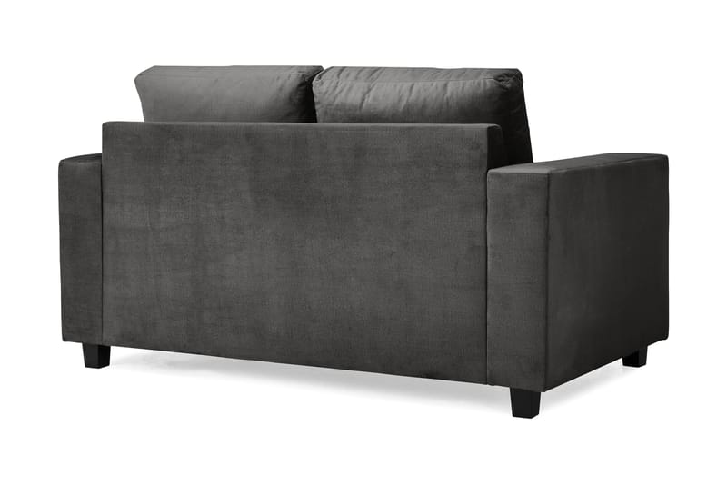 Crazy 2-personers Fløjlssofa - Mørkegrå - Møbler - Sofaer - 2 personers sofa