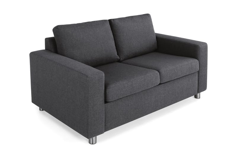 Crazy Sofaarrangement 2-personers Sofa + Lænestol i Stof - Mørkegrå - Møbler - Sofaer - 2 personers sofa