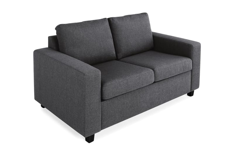 Crazy Sofaarrangement 2-personers Sofa + Lænestol i Stof - Mørkegrå - Møbler - Sofaer - 2 personers sofa