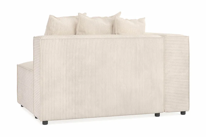 Cubo 2-personers Venstremodul i Manchester 120 cm bred - Beige - Møbler - Sofaer - Modulsofaer - Andre moduler til modulsofa